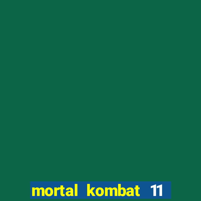 mortal kombat 11 apk android